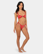 Womens Shimmy Brazilian Ties Bikini Bottom