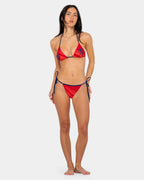Womens Eighty Five Cheeky Side Tie Bikini Bottom