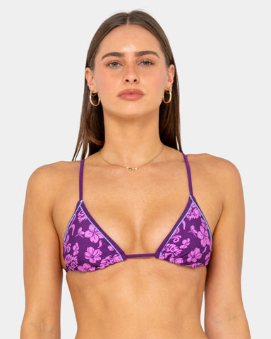 Womens Carbina Sliding Tri Bikini Top
