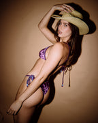 Womens Carbina Midi Side Tie Bikini Bottom
