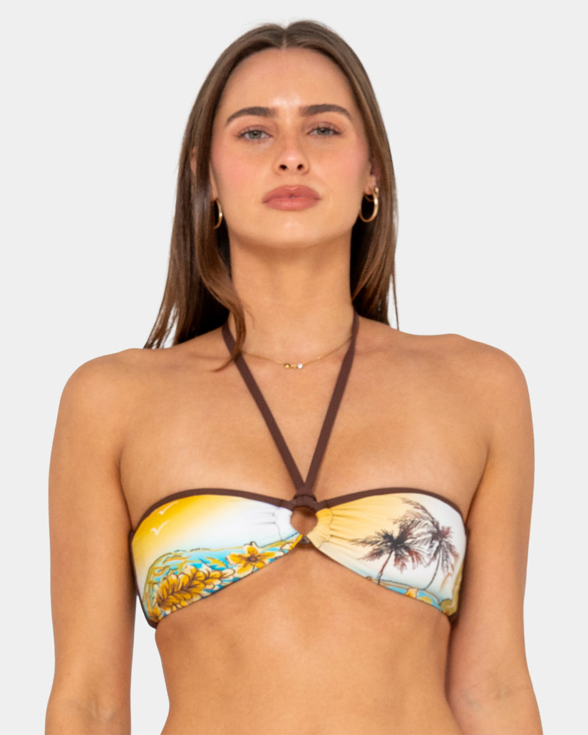 Womens La Cabana Bandeau Bikini Top