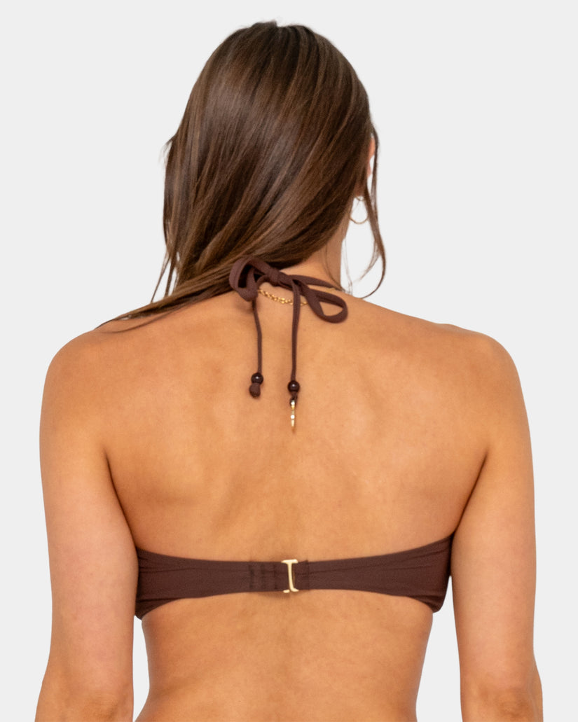 Womens La Cabana Bandeau Bikini Top