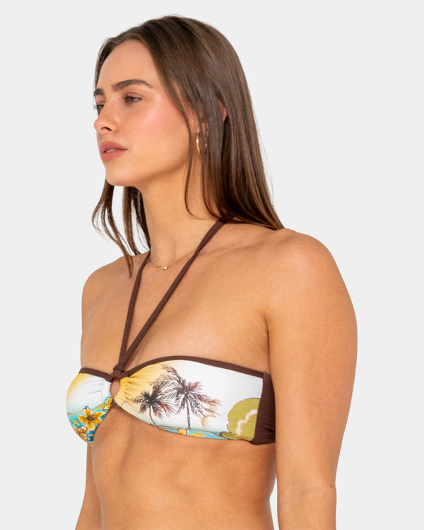 Womens La Cabana Bandeau Bikini Top