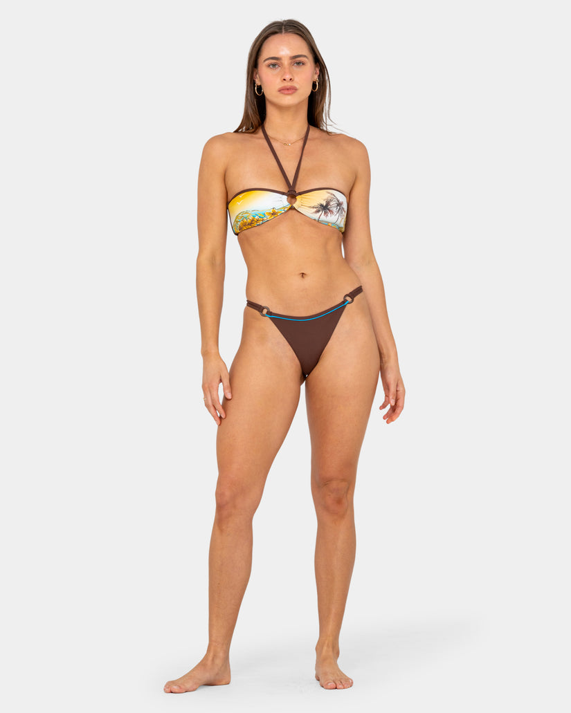 Womens La Cabana Bandeau Bikini Top
