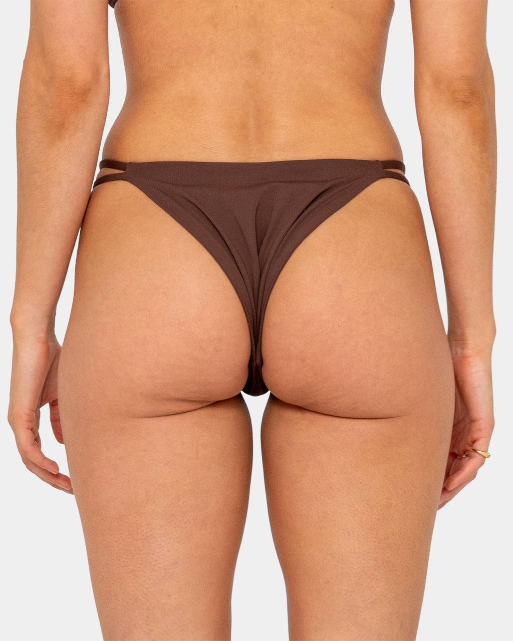 Womens La Cabana Ring Midi Bikini Bottom