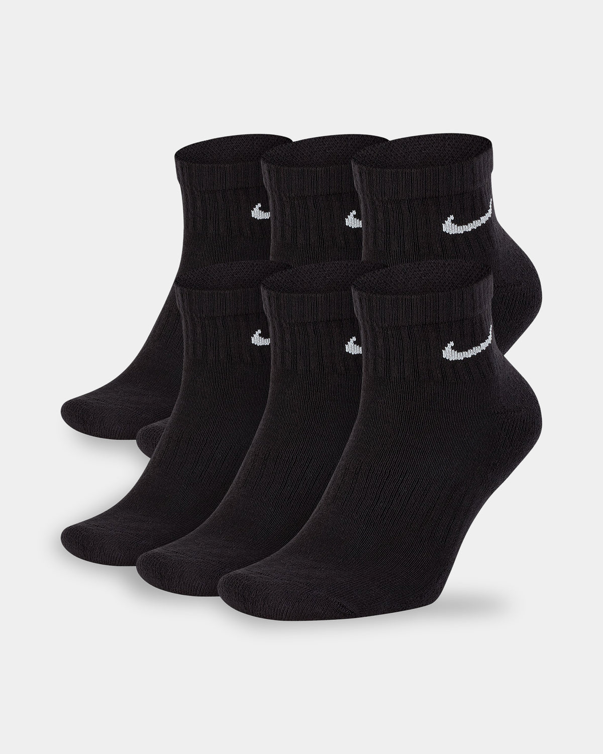 Everyday Cushioned 6 Pack Ankle Socks
