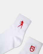 Womens Fancy Day 3 Pack Crew Socks