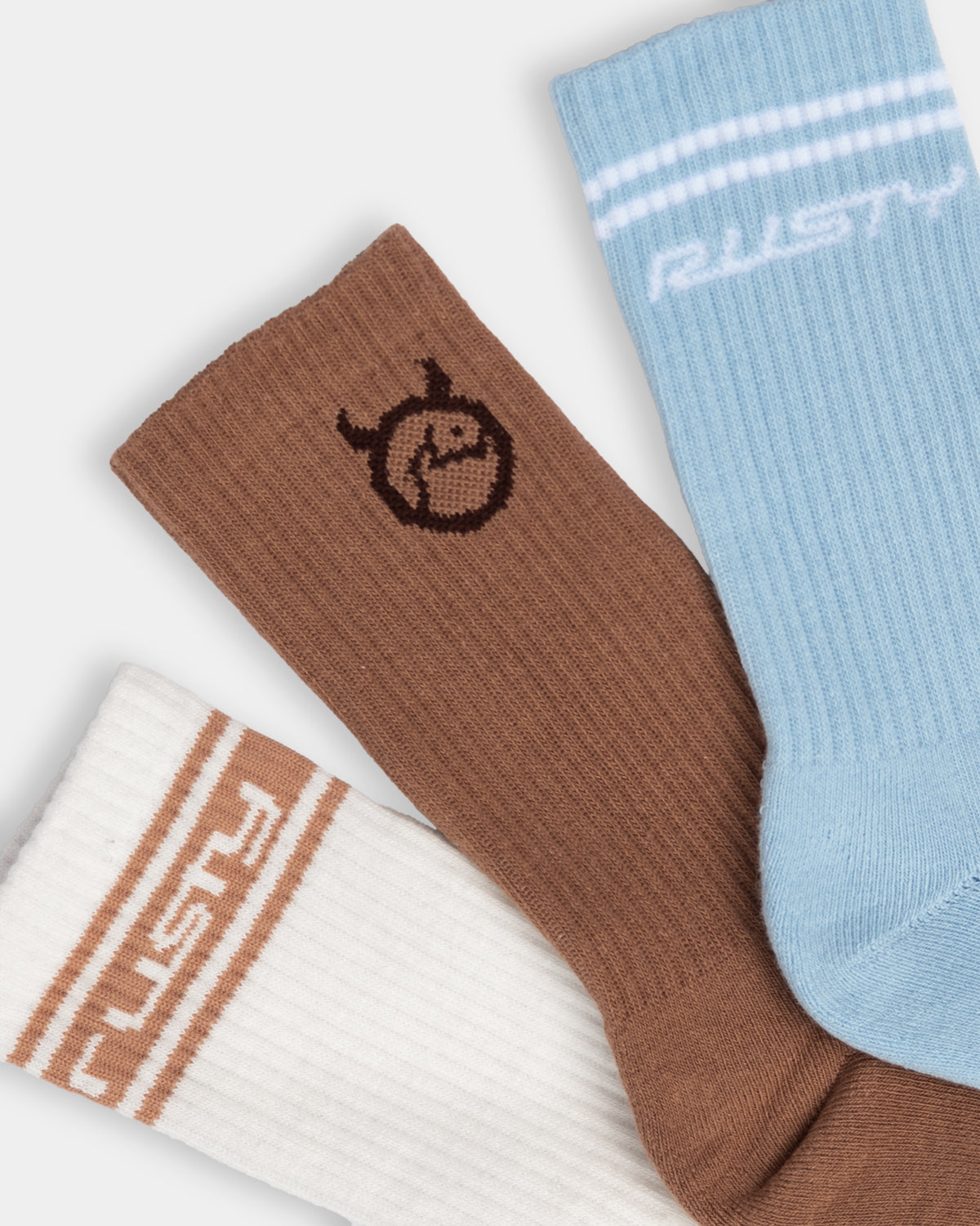 Womens Shake Up 3 Pack Crew Socks