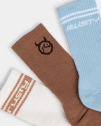 Womens Shake Up 3 Pack Crew Socks