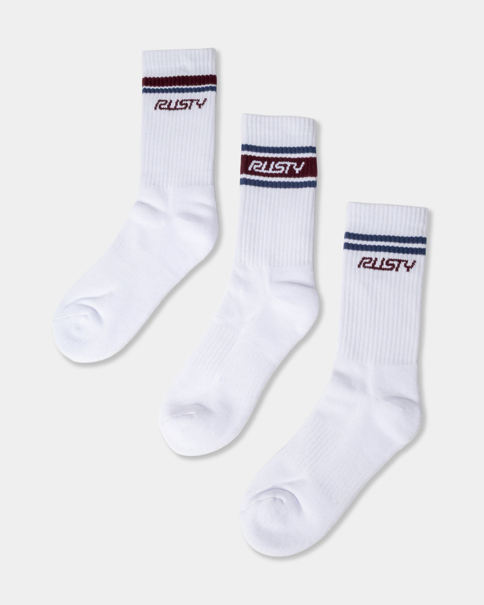 Womens Shake Up 3 Pack Crew Socks