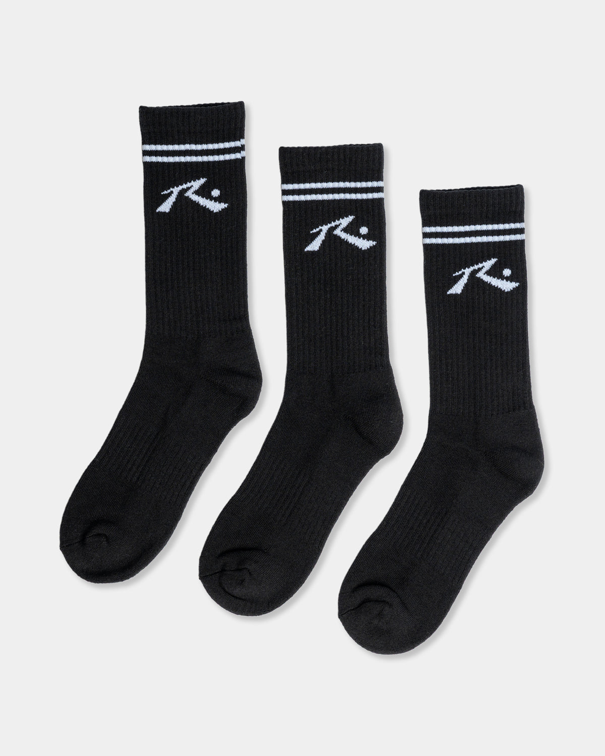 Mens Comp 3 Pack Crew Socks