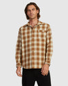 MENS BARRIO LONG SLEEVE FLANNEL SHIRT