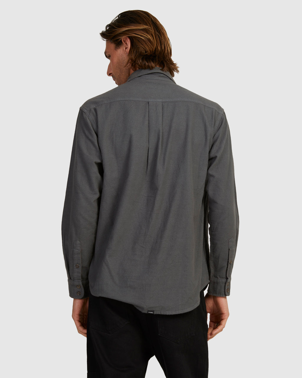 MENS OPS OVERSIZED LONG SLEEVE FLANNEL SHIRT