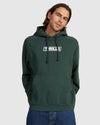MENS VARSITY RAGLAN PULL ON HOODIE
