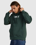 MENS VARSITY RAGLAN PULL ON HOODIE