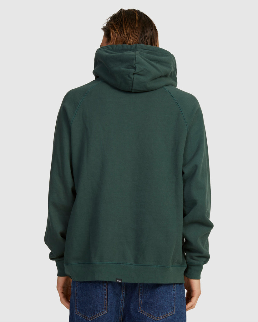 MENS VARSITY RAGLAN PULL ON HOODIE