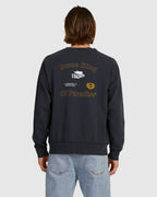 MENS THRILLS HIGH LIFE SLOUCH FIT CREW NECK