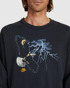 MENS THRILLS HIGH LIFE SLOUCH FIT CREW NECK