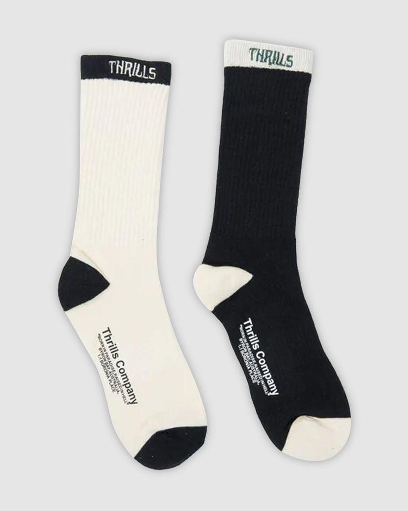 MENS THOU SHALL NOT 2 PACK SOCKS