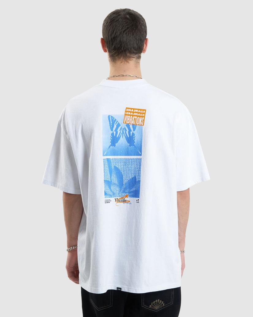 MENS EARTHDRONE BOX FIT OVERSIZE T-SHIRT