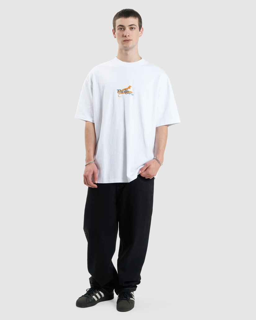 MENS EARTHDRONE BOX FIT OVERSIZE T-SHIRT
