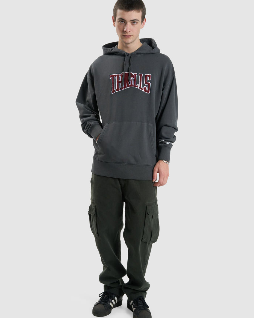 MENS STAND FIRM SLOUCH PULL ON HOODIE