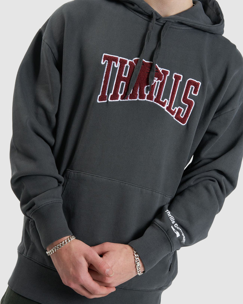 MENS STAND FIRM SLOUCH PULL ON HOODIE