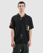 Mens Dream Within A Dream Bowling Short Sleeve Shirt