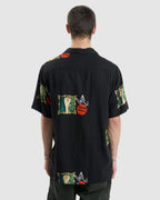 Mens Dream Within A Dream Bowling Short Sleeve Shirt