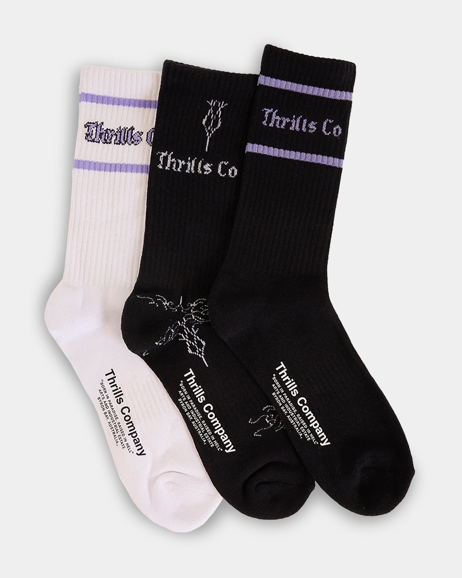 Mens Filter 3 Pack Crew Socks