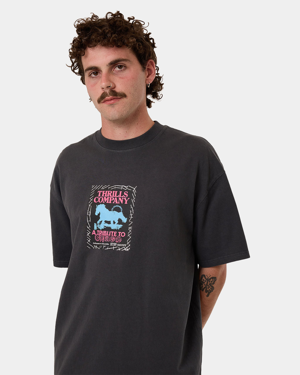 Mens Chain Of Formation Oversized T-Shirt