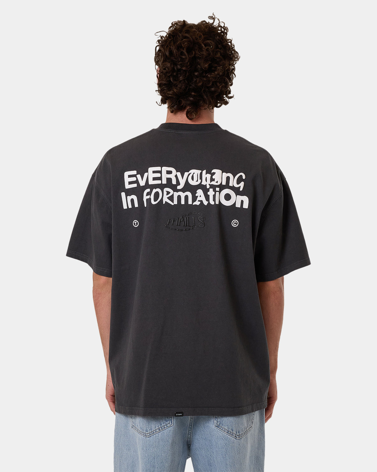 Mens Chain Of Formation Oversized T-Shirt