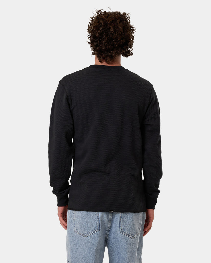 Mens Adapted Waffle Long Sleeve T-Shirt