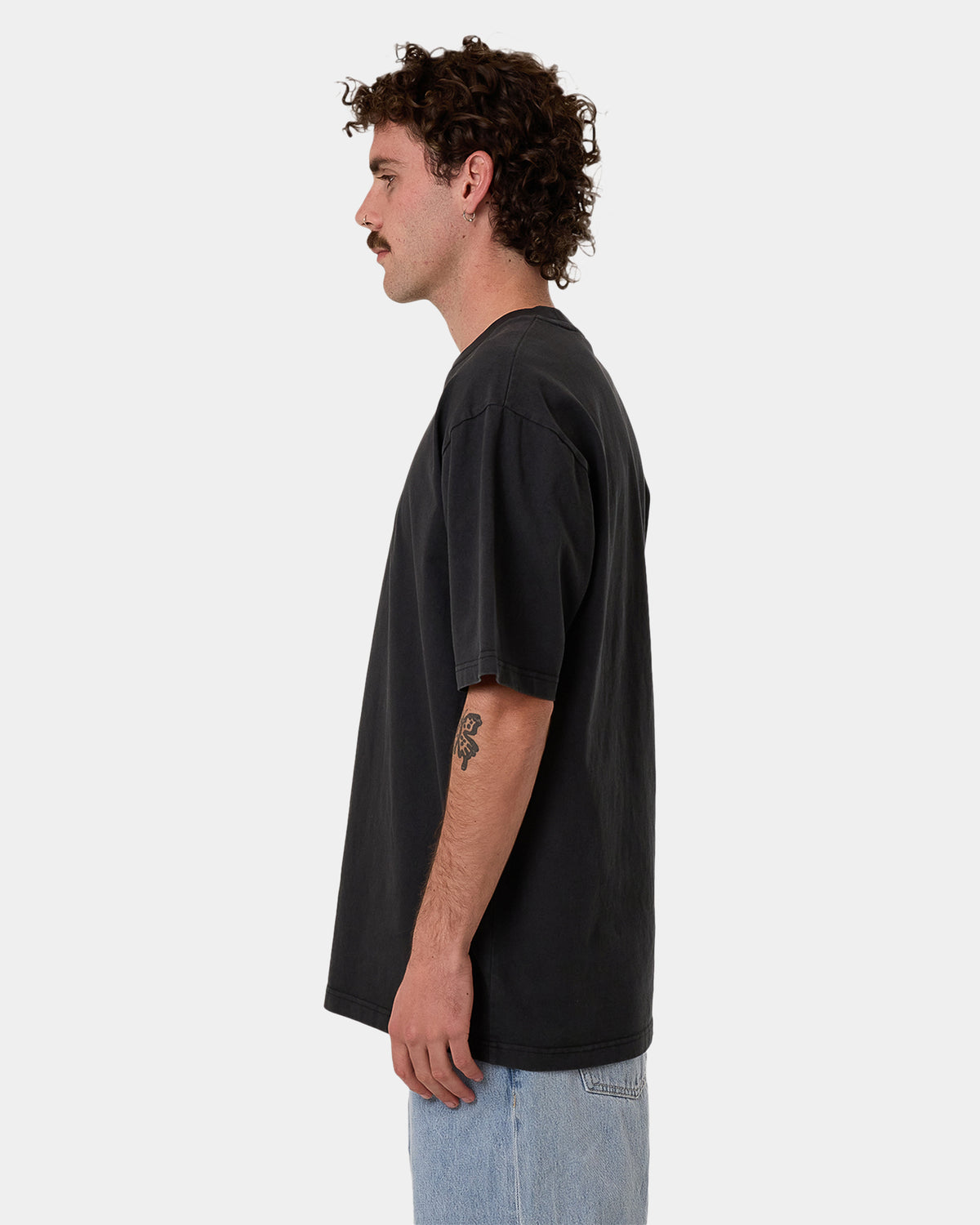 Mens Behind It All Oversized T-Shirt
