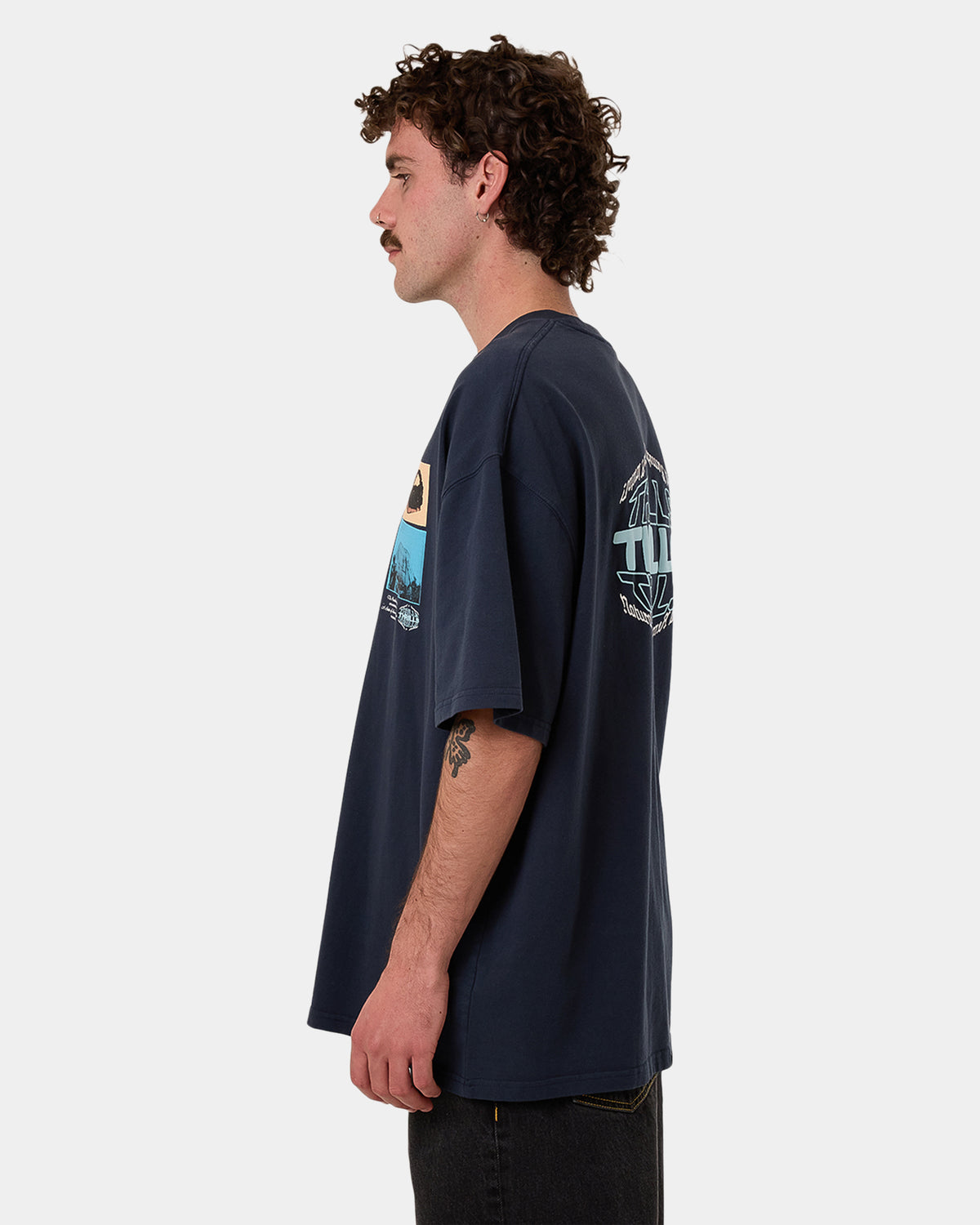 Mens Chaotic State Box Fit T-Shirt