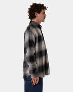 Mens Barrio Long Sleeve Flannel Shirt