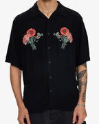 Mens Still Life Bowling Short Sleve Shirt