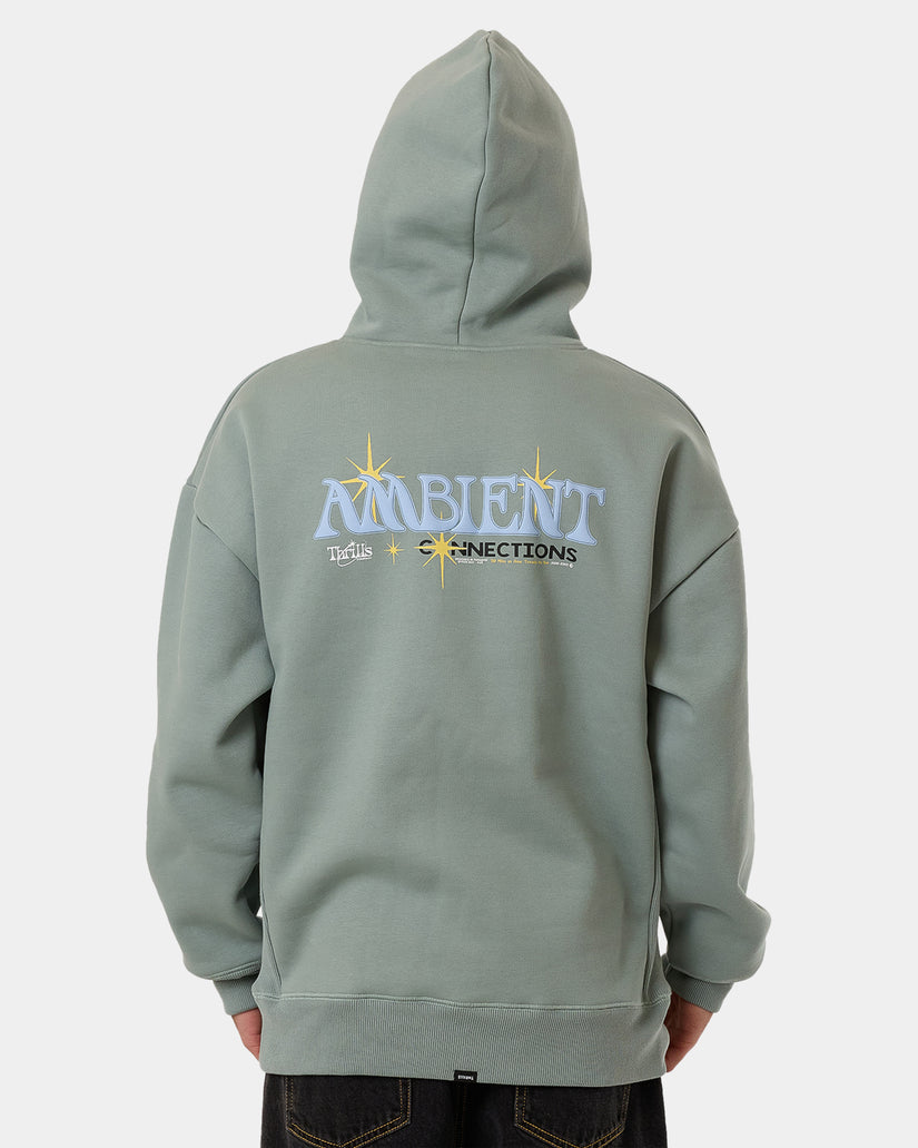 Mens Ambient Connections Slouch Pullover Hoodie