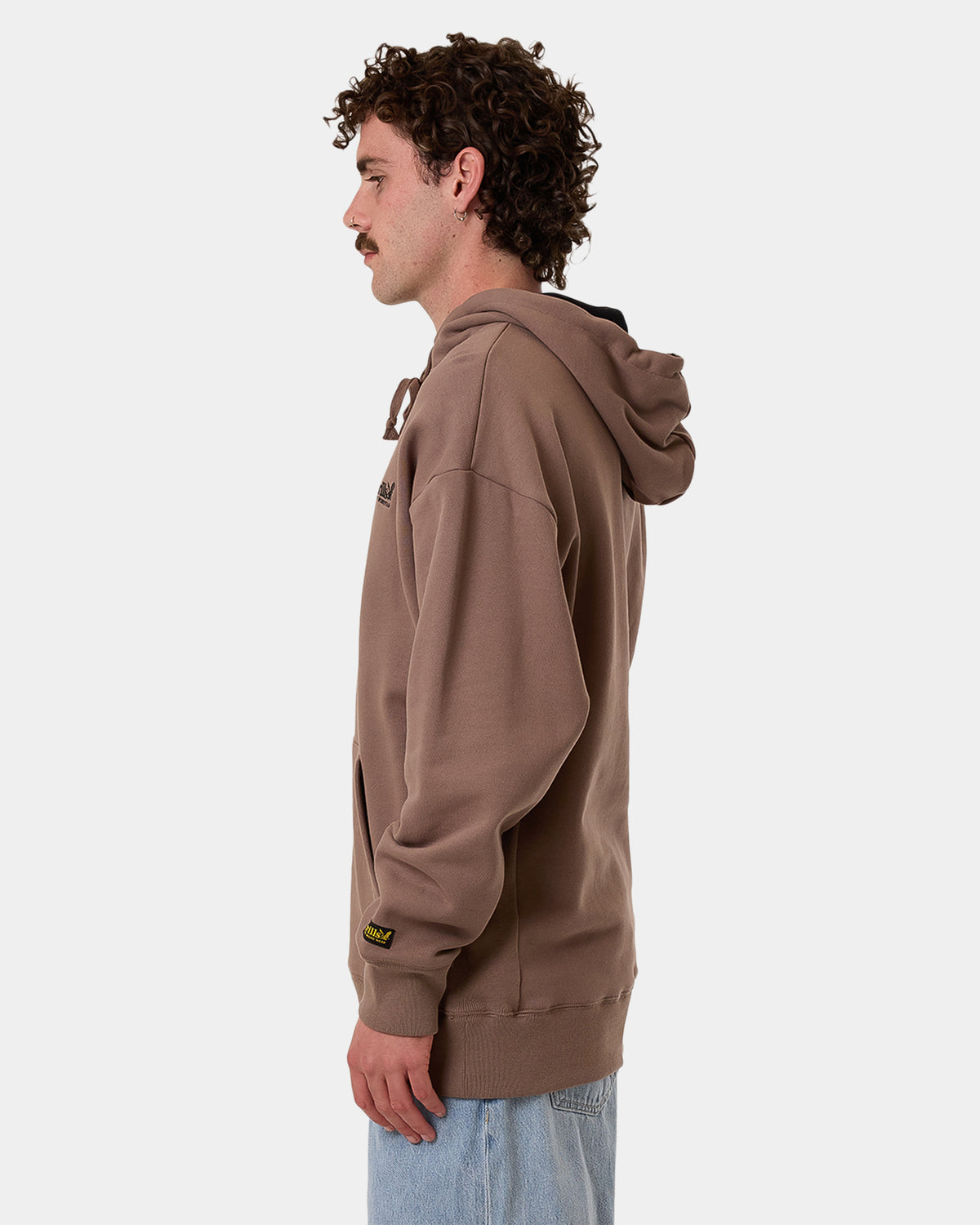 Mens Thrills Union Slouch Pullover Hoodie