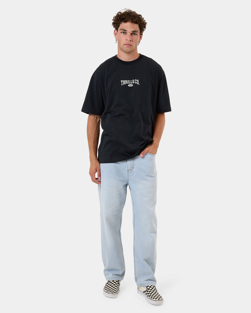 Mens Hazed Slacker Demin Jeans