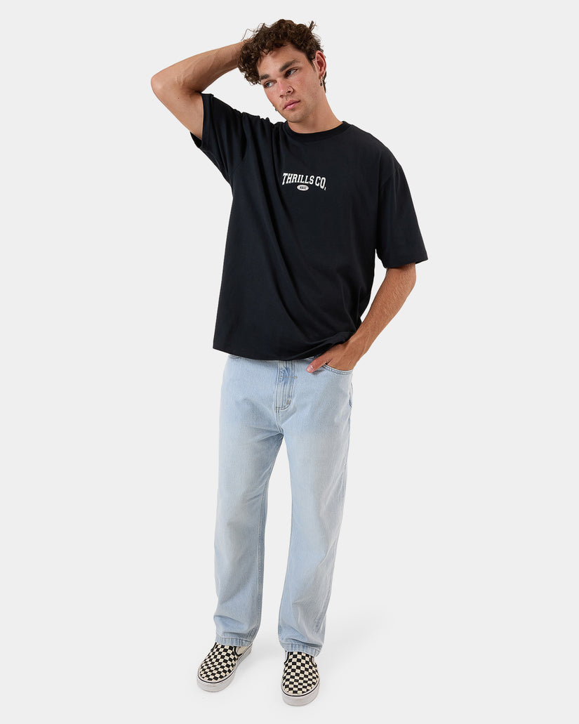 Mens Hazed Slacker Demin Jeans