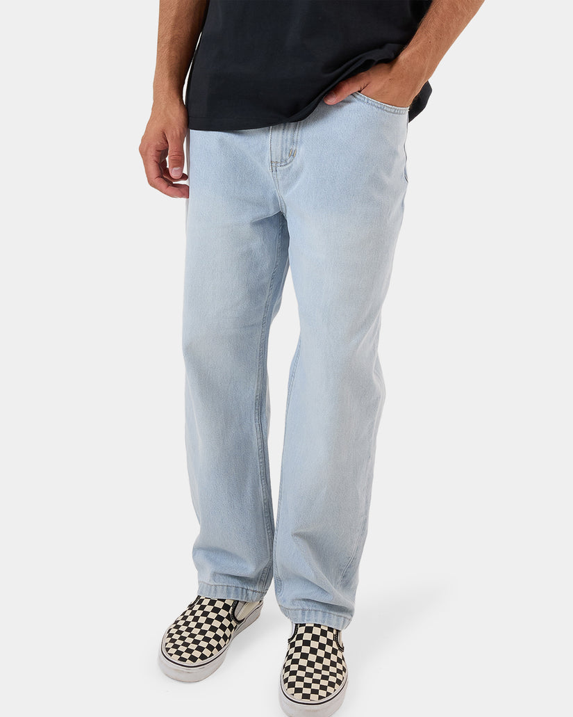 Mens Hazed Slacker Demin Jeans