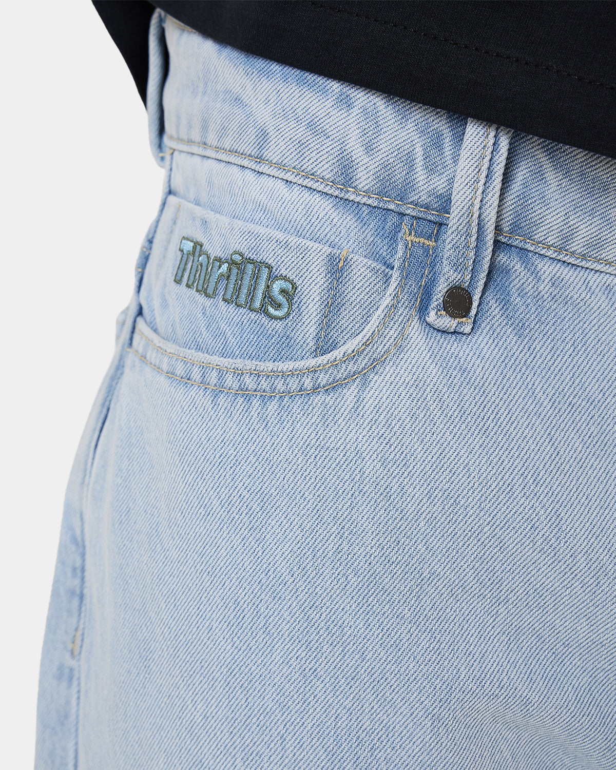 Mens Hazed Slacker Demin Jeans