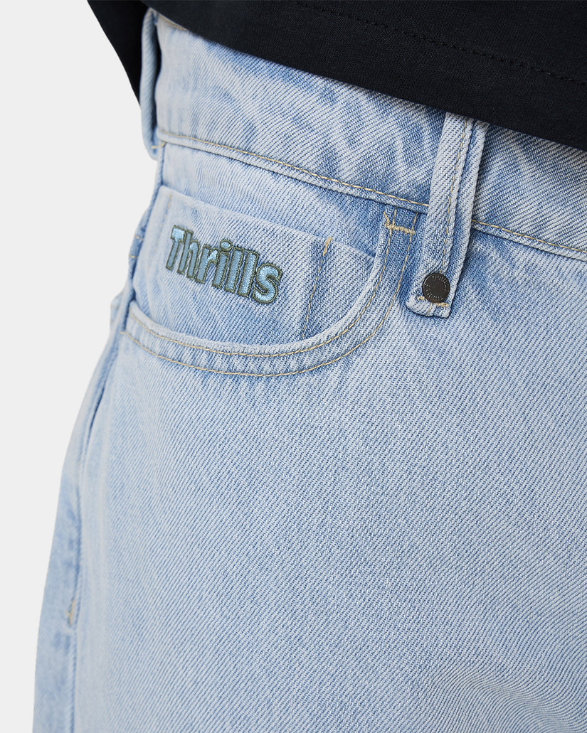 Mens Hazed Slacker Demin Jeans