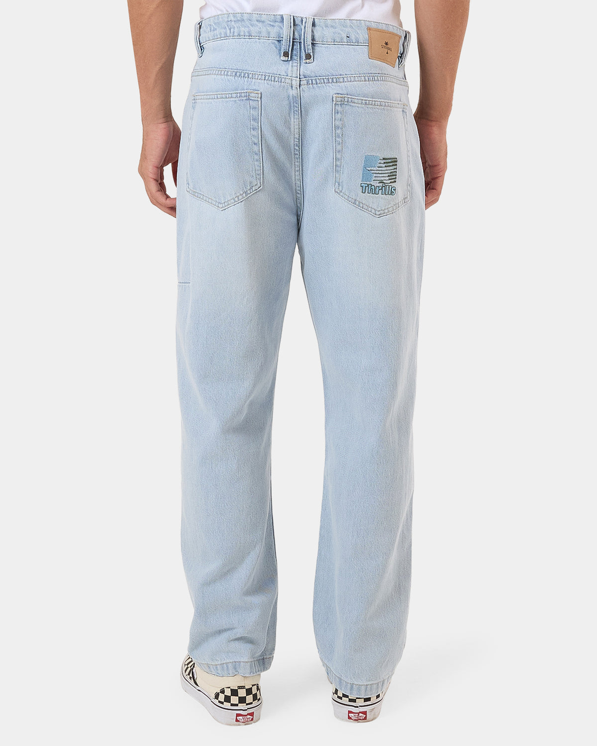 Mens Hazed Slacker Demin Jeans