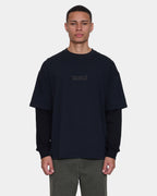 Mens Web Of Deceit Layer Box Crop Long Sleeve T-Shirt