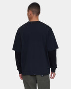 Mens Web Of Deceit Layer Box Crop Long Sleeve T-Shirt