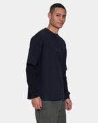 Mens Web Of Deceit Layer Box Crop Long Sleeve T-Shirt
