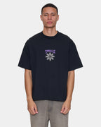 Mens Stagger Oversized Cropped T-Shirt