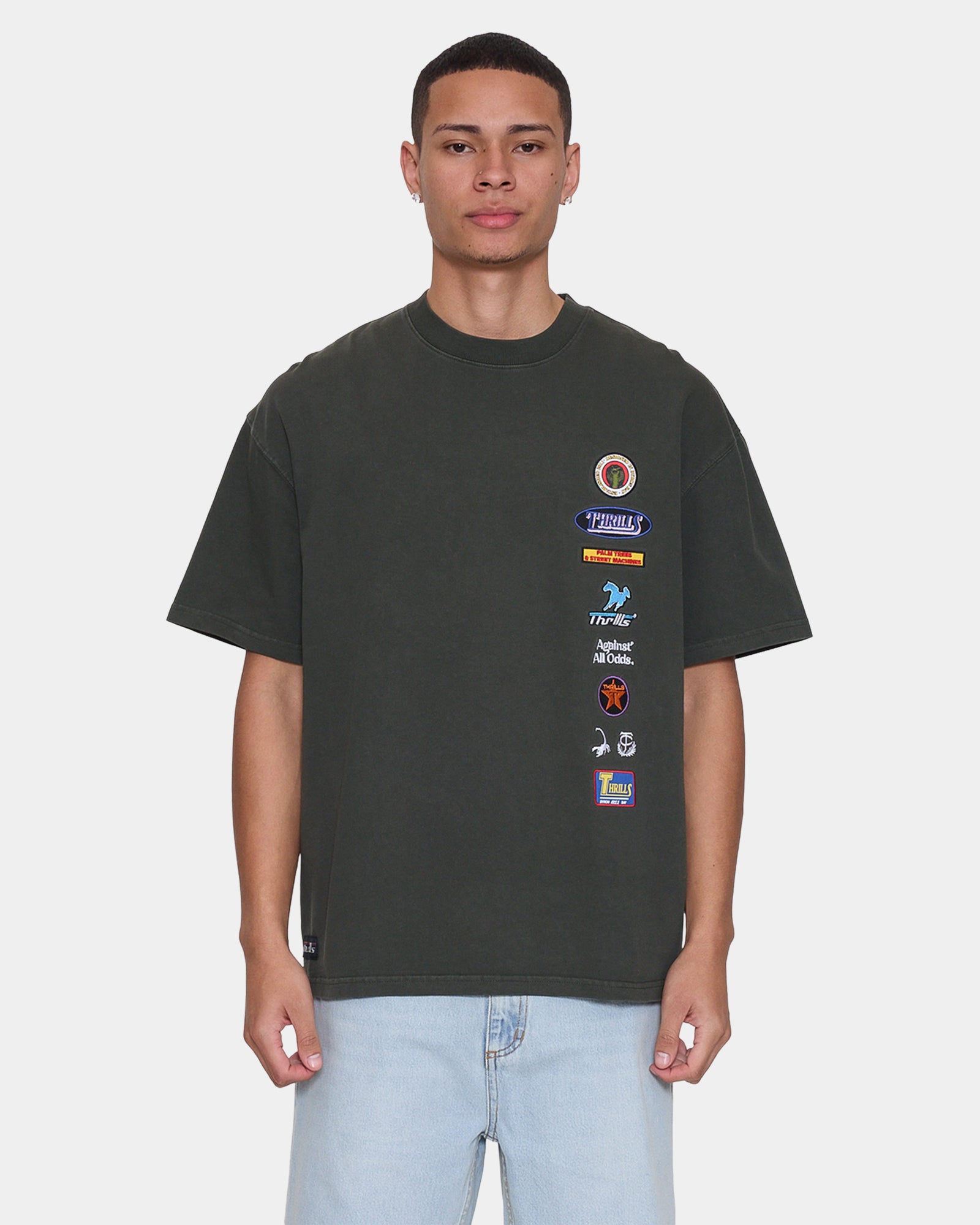 Mens Against All Odds Oversized T-Shirt